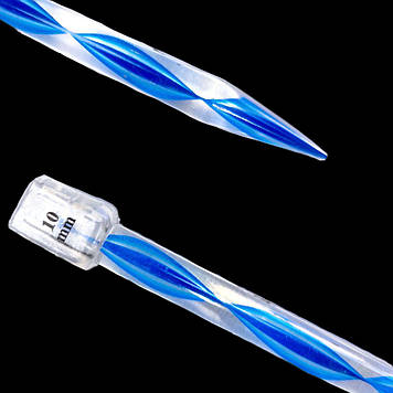 Прямі пластикові спиці 10 мм