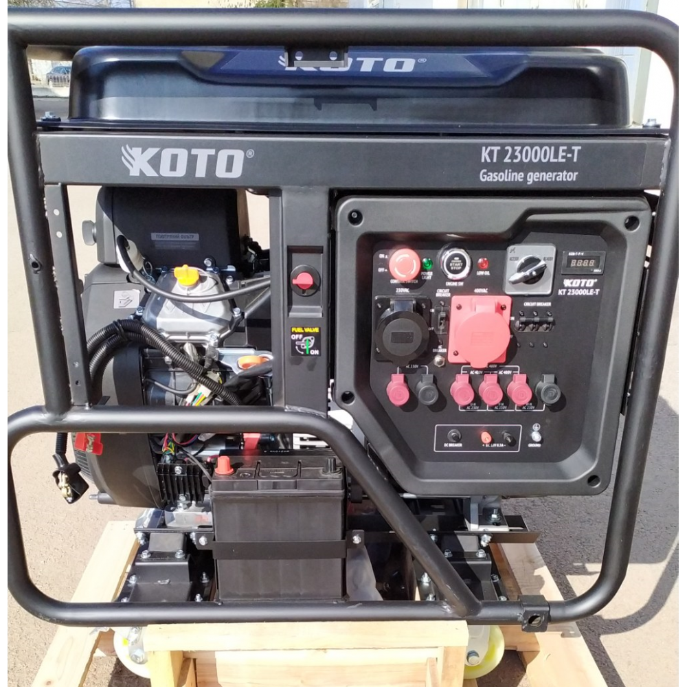 Генератор бензиновий Koto КТ 23000LE-T (19 кВт), фото 1