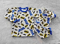 Детская пижама начёс Бэтмен на мальчика 122-140 см