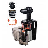 Соковитискач шнековий електрична сокодавка шнекова соковижималки для томатів віджимач яблук моркви зелені селдерею фруктів овочів, фото 3