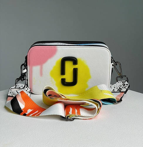 Маленькая сумка женская Marc Jacobs The Snapshot, стильная мини сумочка ...