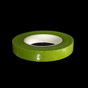 Флористична стрічка, 30 м, салатова