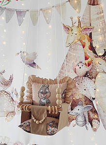 Підвісна гойдалка I love cat