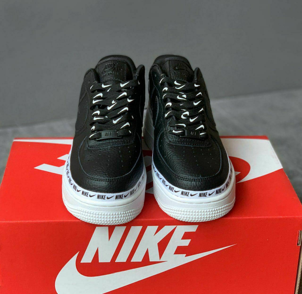 Nike air force 1 low ribbon pack black sale