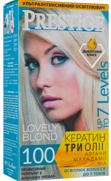 Крем-краска для волос Vip's Prestige "100 Ультраинтенсивный осветлитель ...