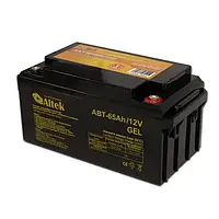 Мощный гелевый аккумулятор ALTEK ABT 65Ah 12V GEL