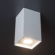 Точковий накладний світильник на 50Вт метал білий 9.5х6 см