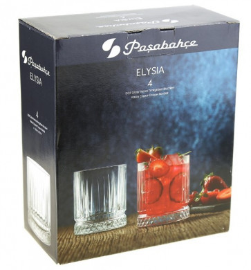 Набір склянок Pasabahce Elysia 355мл 4шт 520004, фото 1