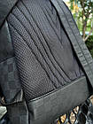 Рюкзак Louis Vuitton чорний у клітинку чоловічий жіночий класичний Луї Віттон, фото 7