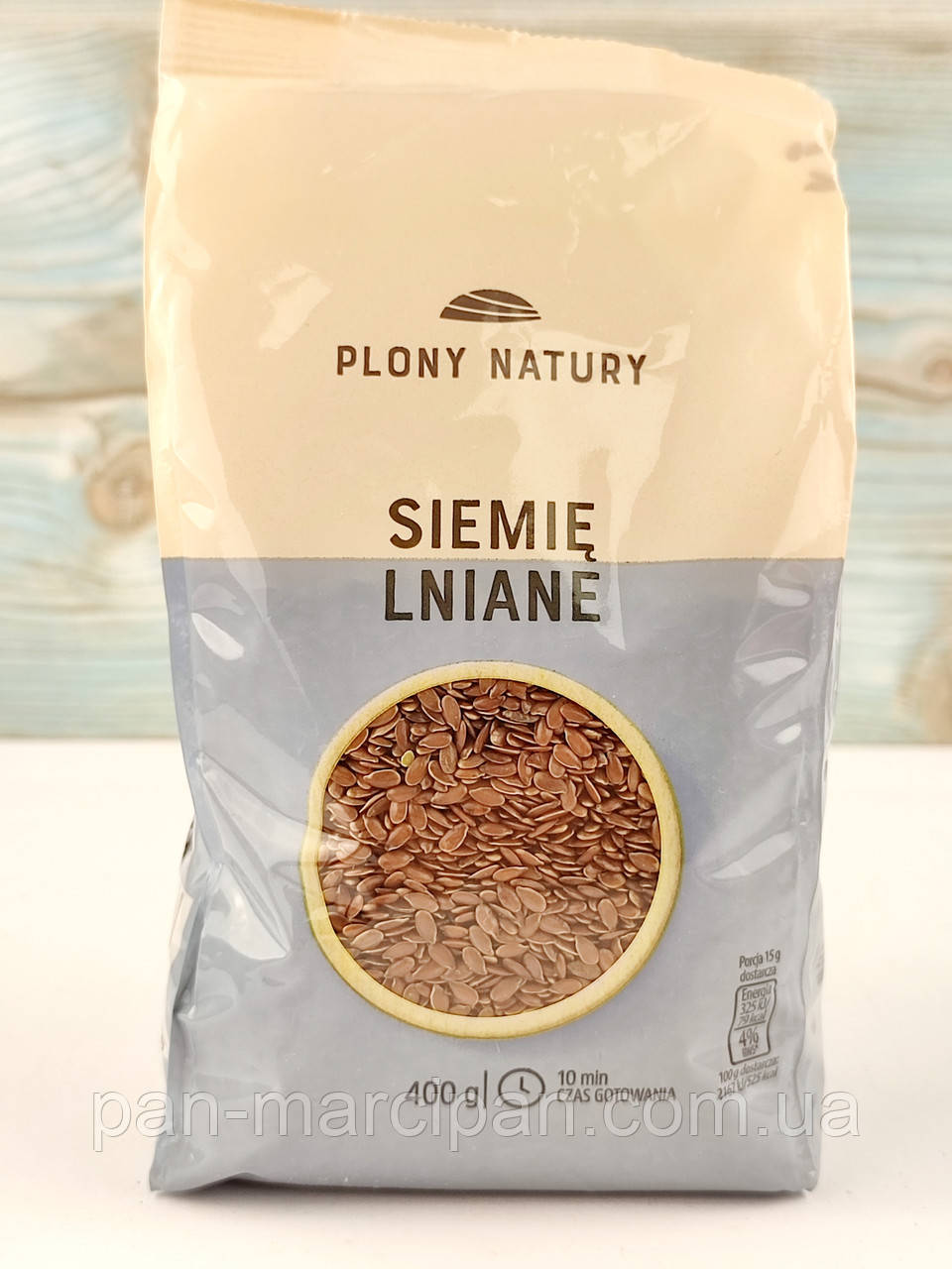 Насіння льону Plony natury 400 г Польща, фото 1