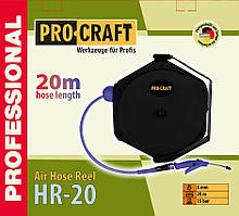 Пневматичний шланг у котушці Procraft HR 20 UNIVERSAL