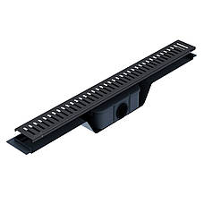 Лінійний трап 600мм, система сухий затвор, з решіткою лінія, de la noche Арт. 9000.200604, фото 3