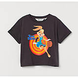 Дитяча укорочена футболка Space Jam H&M на дівчинку 4-6 років - р.110-116 /61600/, фото 4
