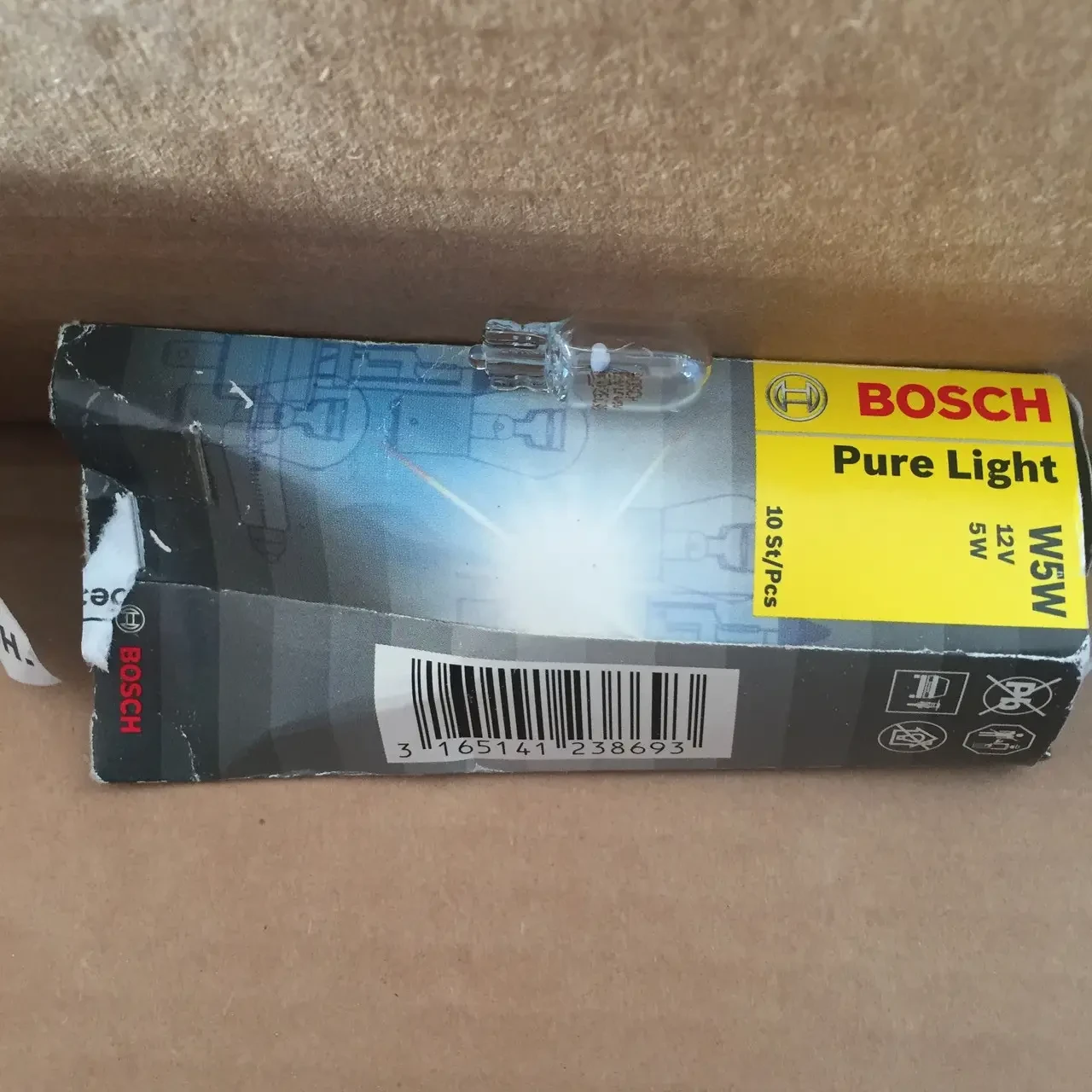 Купить Лампочка 12v 5w BOSCH без цоколя, цена 20 ₴ — Prom.ua (ID ...