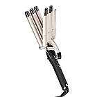 Плойка для волосся п'ять хвиль 45Вт, Geemy GM 2933, 2 режими / Керамічні щипці для локонів / Плойка для завивки, фото 4