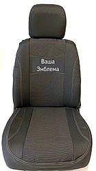 Автомобільні чохли "Nika" для LIFAN X60 2011 - задня спинка закритий тил і сід. 1/3 2/3; підлокітники; 5 подголовн; airbag.