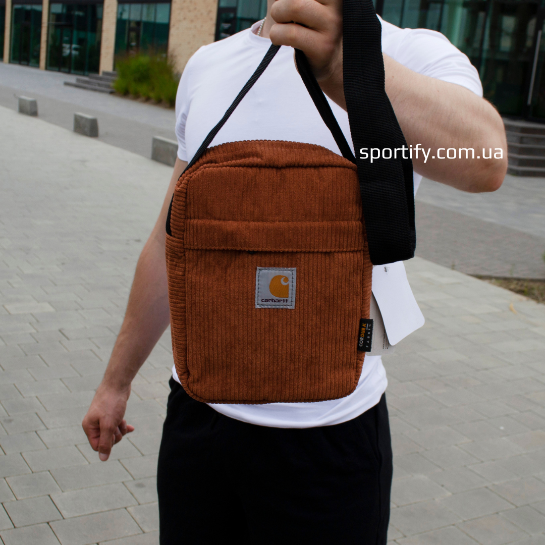 Мессенджер carhartt барсетка вільветова сумка бананка кархарт