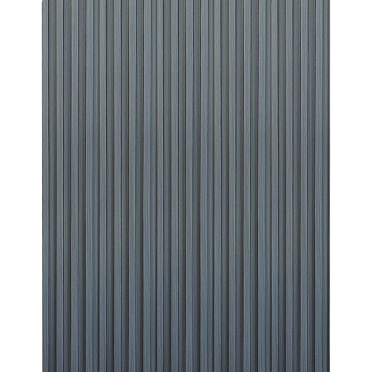 Декоративна стіновая рейка планка на стіну стінова панель 300х16х2,3см темно-сіра