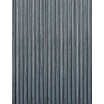 Декоративна стіновая рейка планка на стіну стінова панель 300х16х2,3см темно-сіра, фото 1