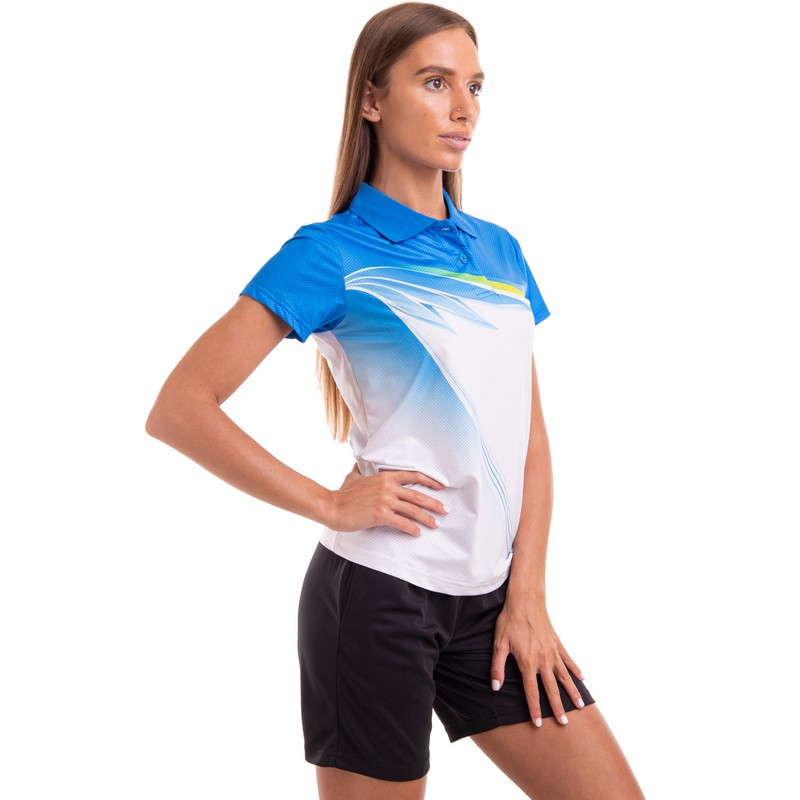 Волейбольна форма жіноча Lingo LD-3802-1 (зріст 145-170 см, біло-синій), фото 1