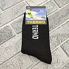 Шкарпетки чоловічі високі зимові з махрою р.25-27 чорні ТЕРМО 30038150, фото 2