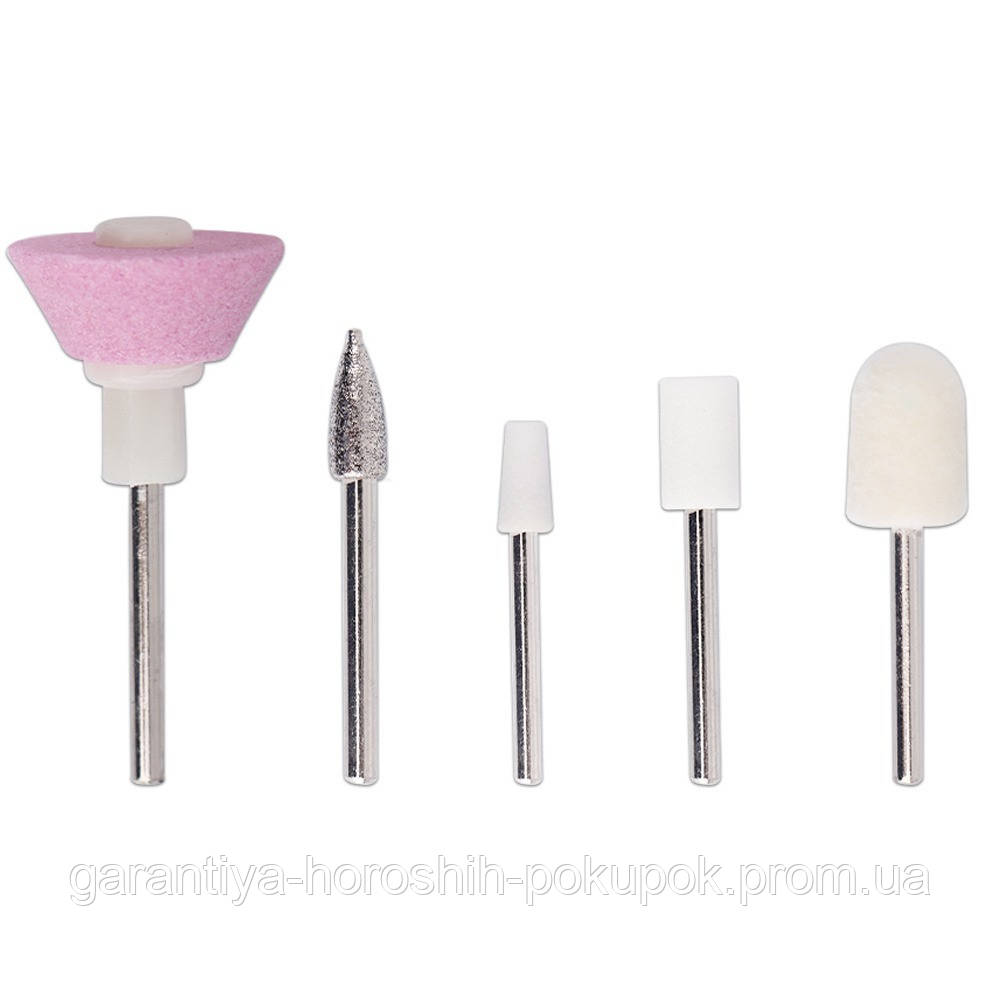 Комплект фрезер для маникюра и педикюра Flawless Salon Nails и Лазерная пилка для ног 23х4 см (GA) - фото 6 - id-p1924441618