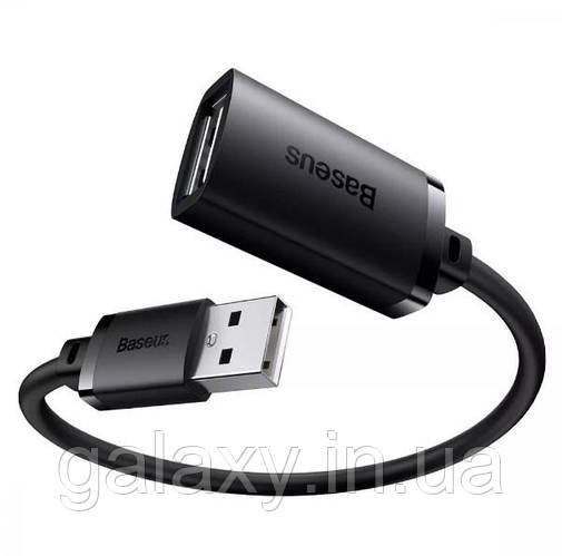 Кабель Baseus удлинитель USB папа мама 0.5м USB2.0 AM-AF AirJoy ...