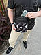 Барсетка Jordan чорного кольору / Чоловіча спортивна сумка через плече Джордан / Сумка Jordan, фото 4