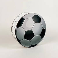 Кругла коробка "Футбольний м'яч"