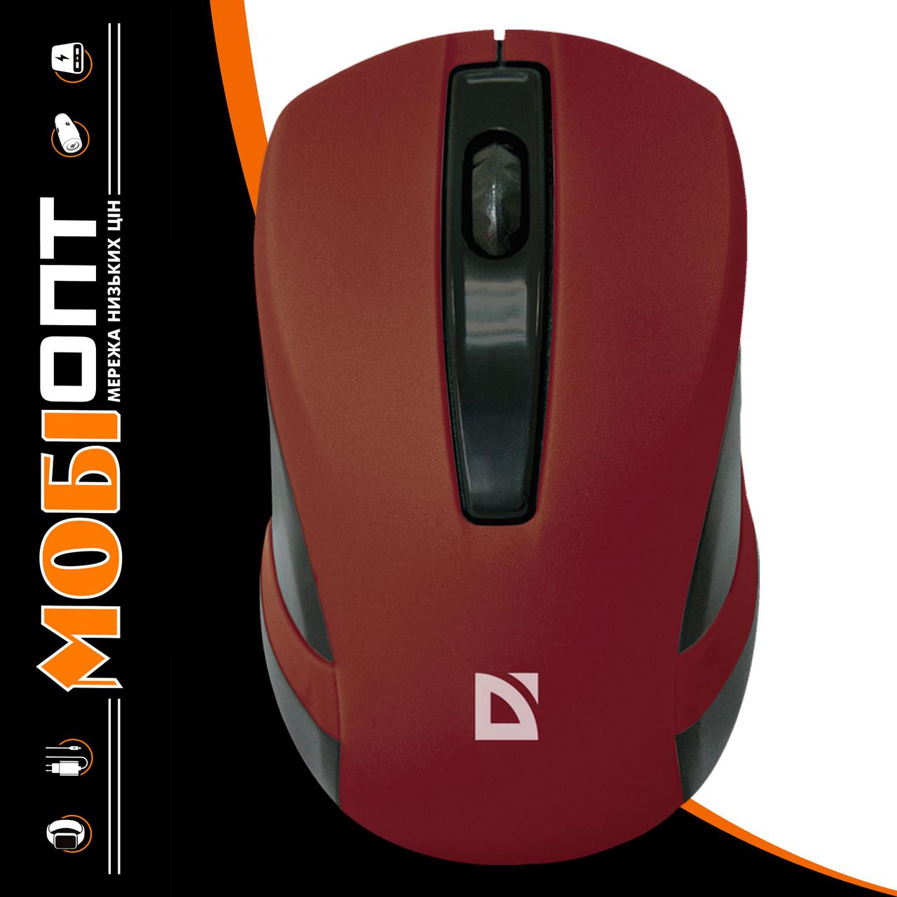 Bluetooth миша DEFENDER MM-605 (52605) red UA, фото 1