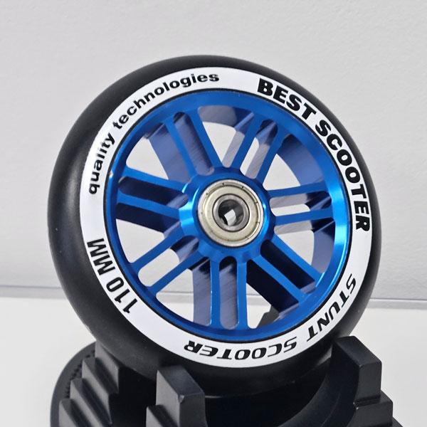 Колесо для трюкових самокатів Best Scooter 110 мм Чорно-синій