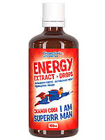 Енергетик натуральний для активізації чоловічої сили, роботи мозку та збільшення лібідо, краплі 100мл