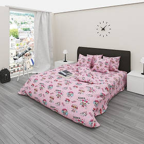 Комплект постільної білизни 1,5 ТМ MTX "БЯЗЬ ГОЛД" ЛЯЛЬКА LOL