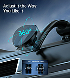 Магнітний автотримач для телефону Choetech Black (AT0005), фото 3