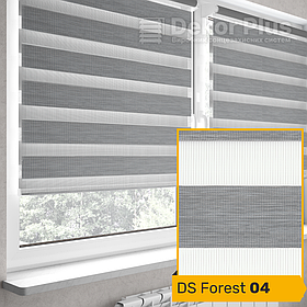Рулонні штори День-Ніч DS Forest (4 варіантів кольору)