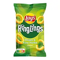 Снеки Lay's Ring Lings Onion & Fine Herbs Лук и травы 125g