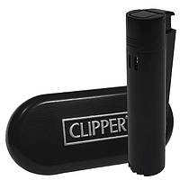 Зажигалка Clipper металл (турбо) - Black