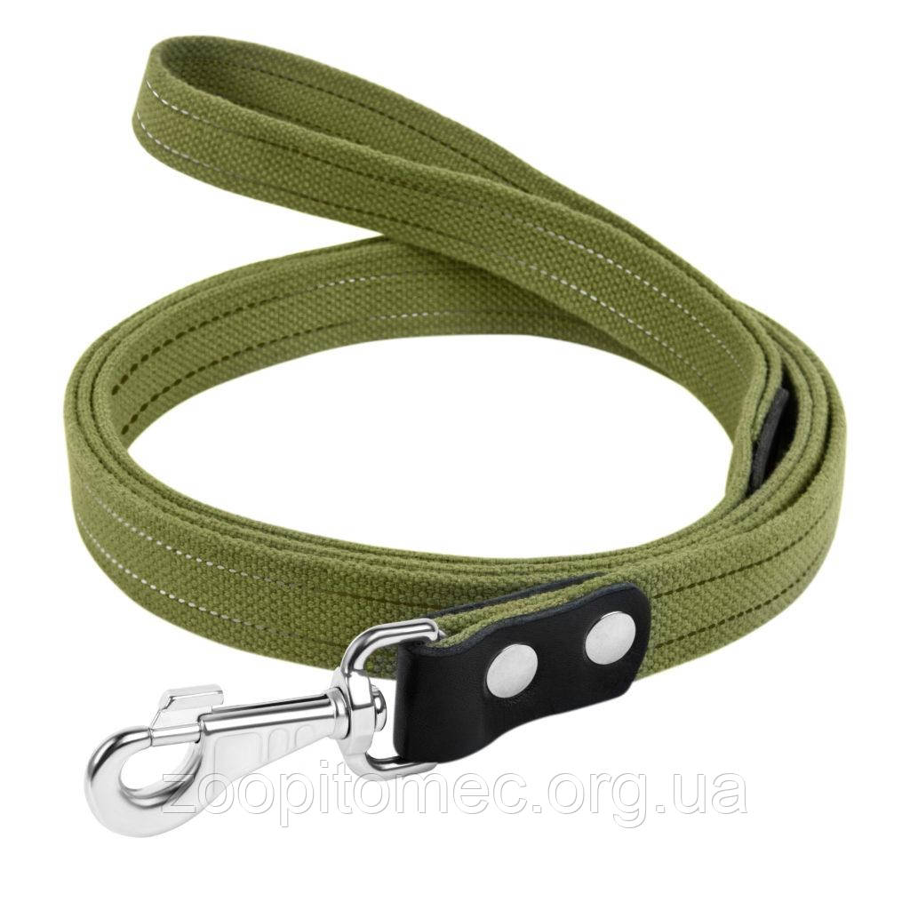 Повідець посилений бавовняний Collar 0503 шир 25 мм, довжина 1,5 метра