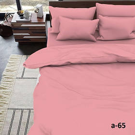 Комплект постільної білизни 1,5 ТМ MTX "БЯЗЬ ГОЛД" РОЖЕВИЙ