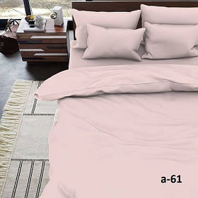 Комплект постільної білизни 1,5 ТМ MTX "БЯЗЬ ГОЛД" СВІТЛО-РОЖЕВИЙ