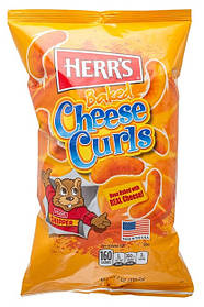 Снеки Herr's Baked Cheese Curls 198g