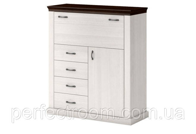 Комод 1B1D4S Лавенда / LaVenda 134*103*41 см