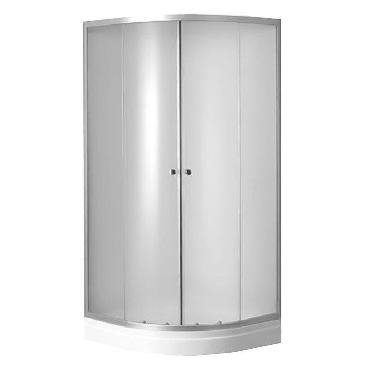 Душова кабіна GM-5013.1 100x100x190 матове скло мілкий піддон, фото 1