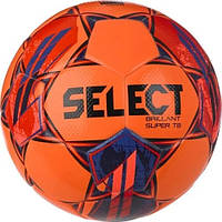 М'яч футбольний Select BRILLANT SUPER FIFA TB v23 помаранчевий, червоний Уні 5 011496-035 5