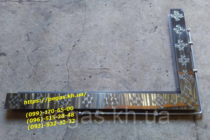 Купить Уголок печной для чугунной плиты нержавейка для печи, грубу ...