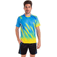 Чоловіча волейбольна форма Lingo LD-1839A (зріст 160-190 см, жовто-синій)