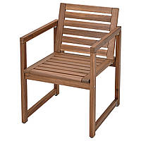 Легкое кресло IKEA NÄMMARÖ светло-коричневая морилка, 905.111.05