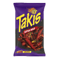 Снеки Takis Xperto Xtra Hot Tortilla Chips Гострі 90g