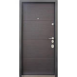 Вхідні двері Горизонт-AL венге Авангард, фото 3