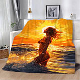 Плед 3D Океанський спокуса 2832_A 13088 160х200 см, фото 2